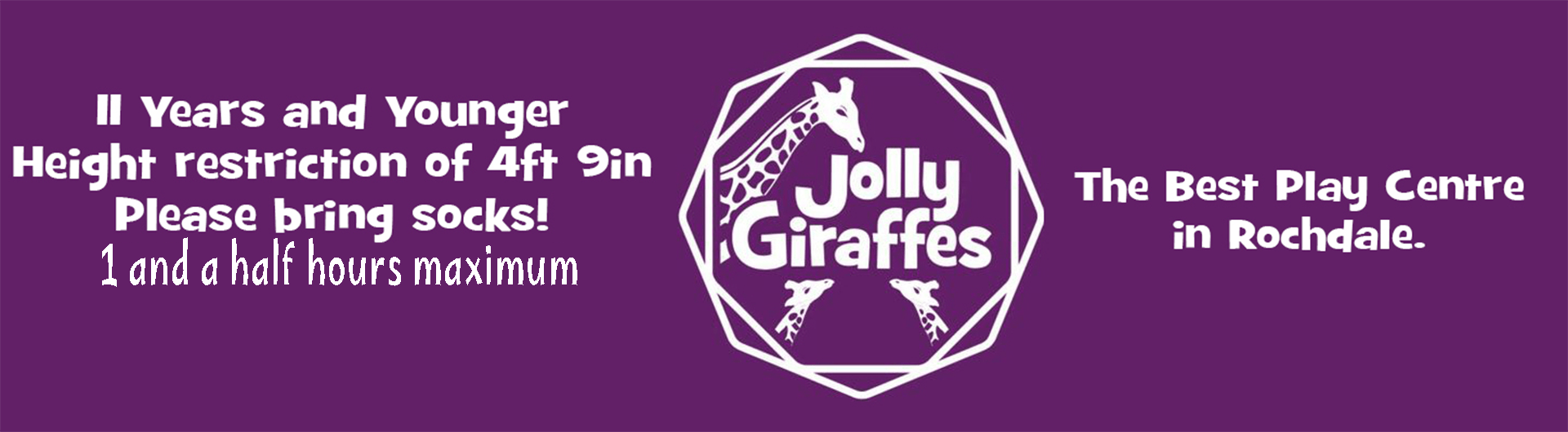 Jolly Giraffes: soft play centre for kids in Rochdale